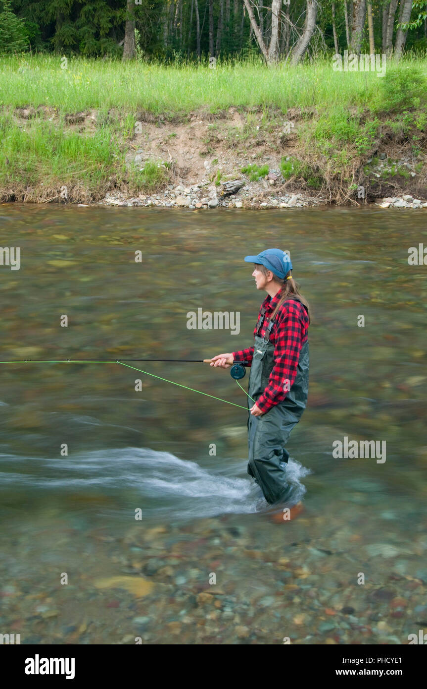 Flyfishing on Mocassin Creek, Mocassin Creek Fishing Access Site