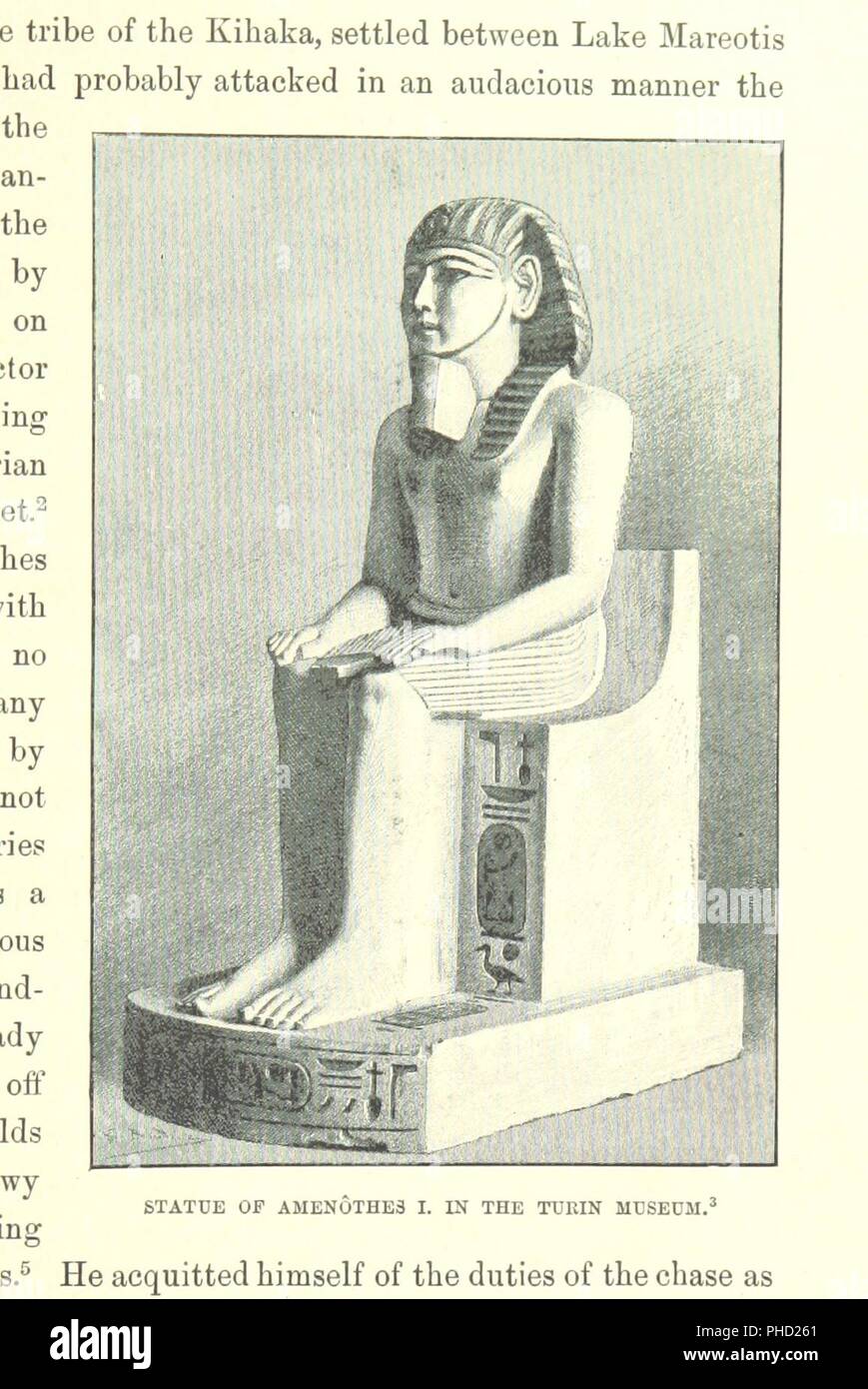 Image  from page 123 of 'The Struggle of the Nations. Egypt, Syria, and Assyria . Edited by A. H. Sayce. Translated by M. L. McClure. With map . and . illustrations' . Stock Photo