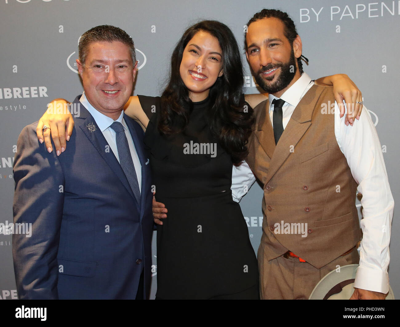Joachim Llambi Rebecca Mir Massimo Sinato Stock Photo Alamy