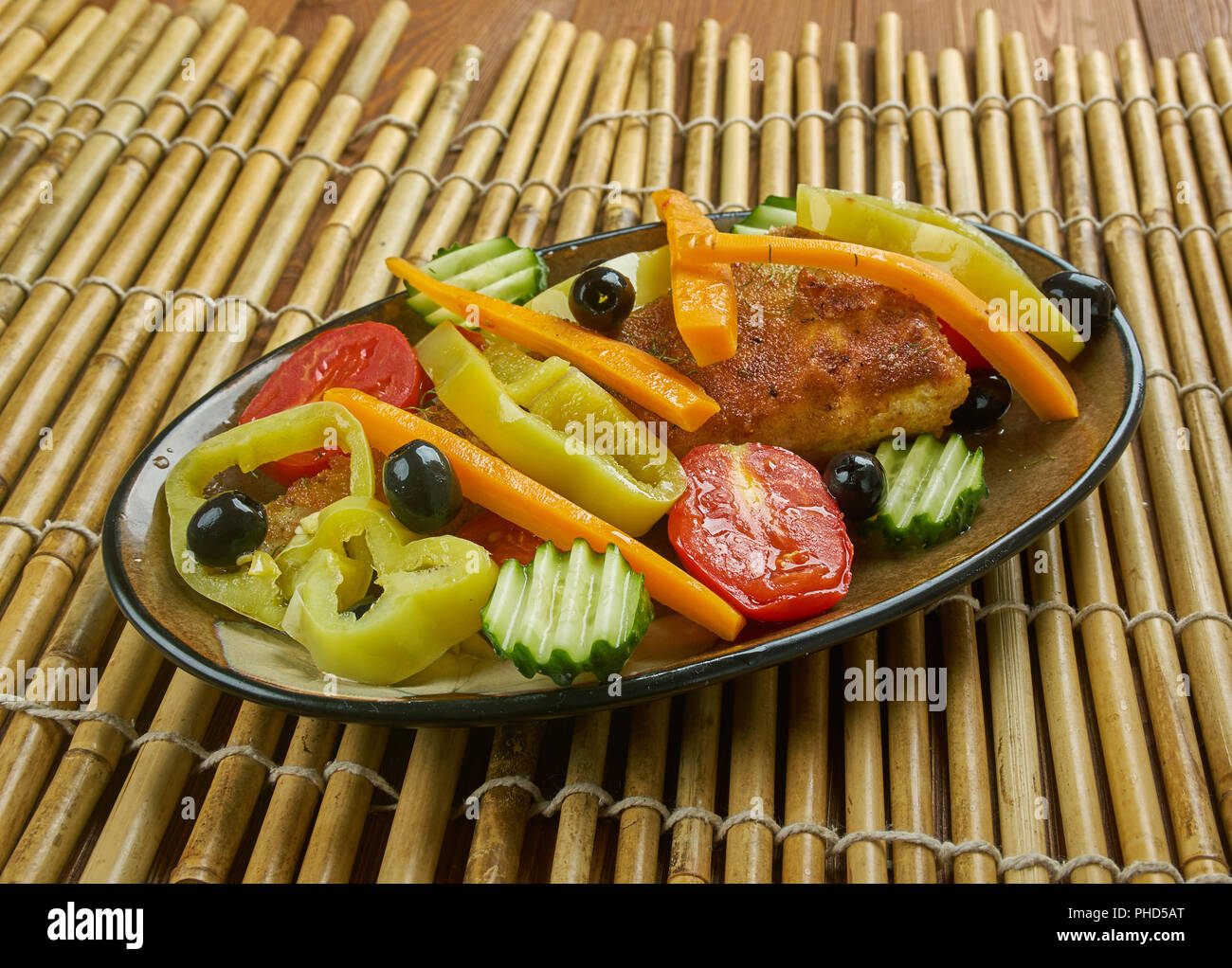 Moroccan Fish Tagine Stock Photo Alamy