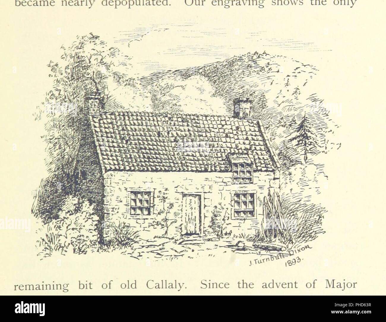 Image  from page 161 of 'Whittingham Vale, Northumberland its history, traditions and folk-lore . With illustrations by J. T. Dixon, etc' . Stock Photo