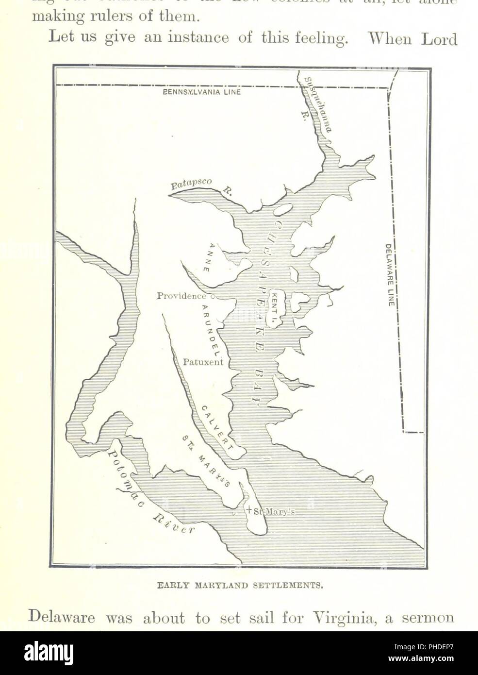 Image  from page 81 of 'The Making of Virginia and the Middle Colonies. 1578-1701 . With many illustrations and maps' . Stock Photo