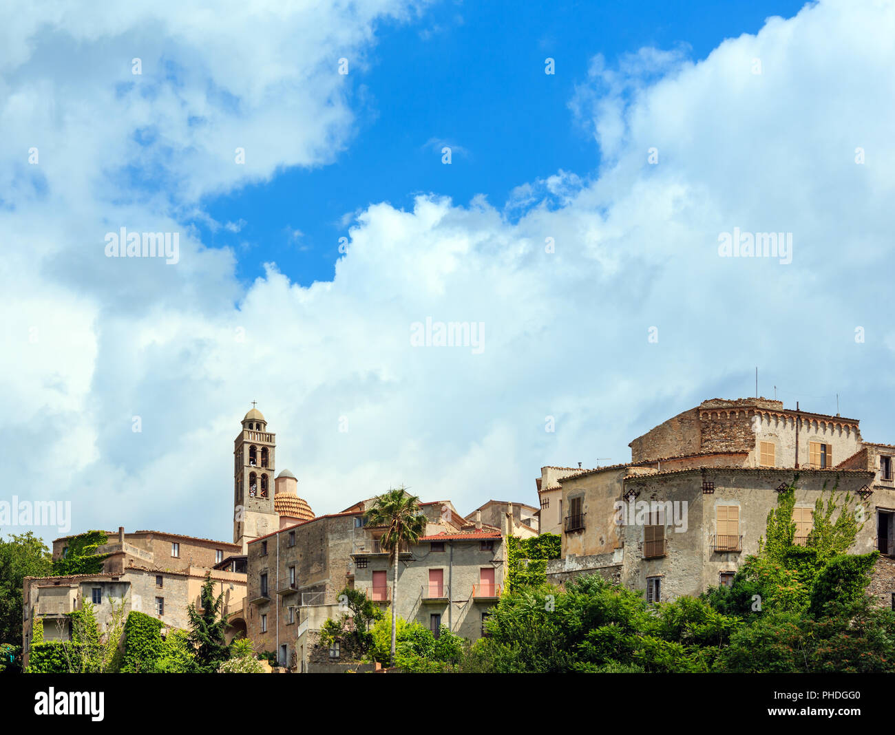 Belmonte Calabro town, Calabria, Italy Stock Photo Alamy