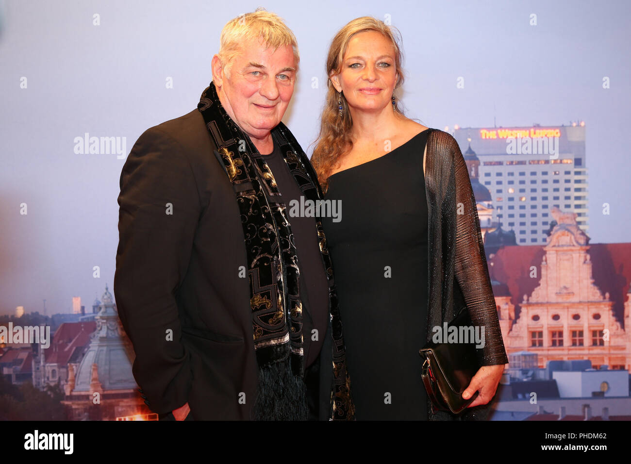 Heinz Hoenig and Gabriele Lechner Stock Photo