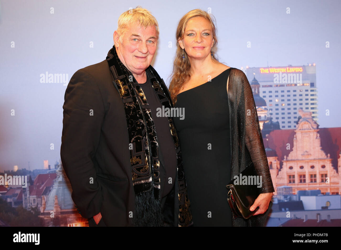 Heinz Hoenig and Gabriele Lechner Stock Photo