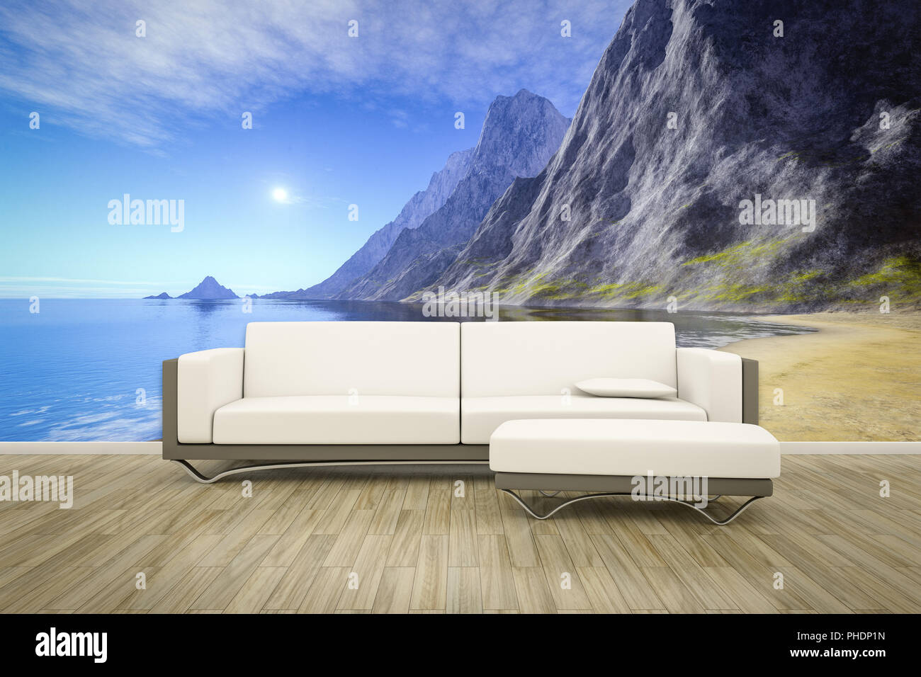 Photo wall mural ocean Stock Photo - Alamy