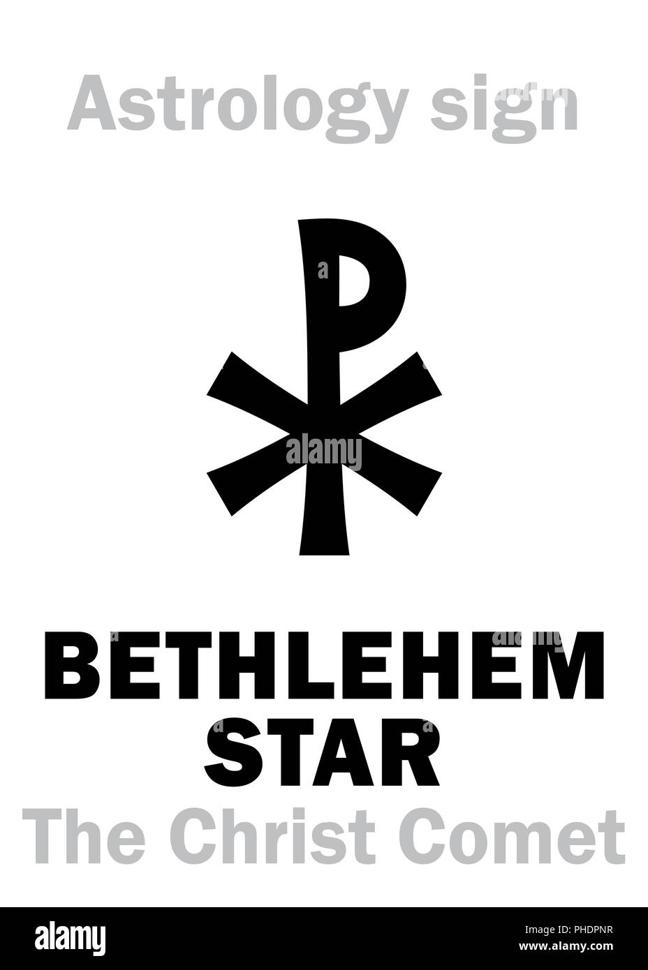 Bethlehem star sky hi-res stock photography and images - Alamy