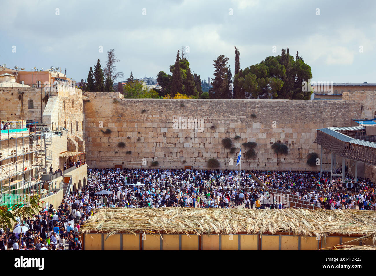 The Western Wall of the Temple Stock Photo Alamy