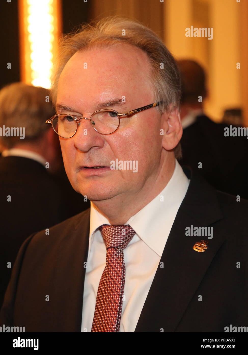 Prime Minister Of Saxony-Anhalt Dr. Reiner Haseloff (CDU Stock Photo ...