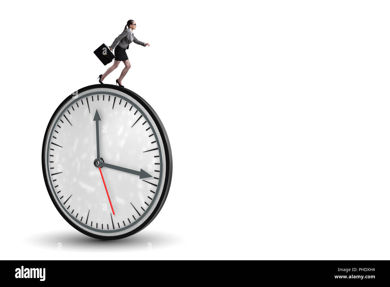Rushing concept Cut Out Stock Images & Pictures - Alamy