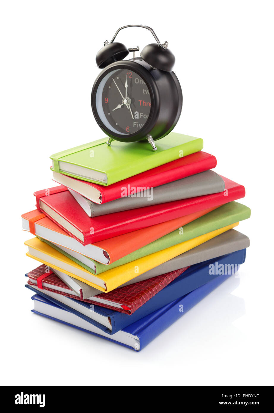 notebook and notepad isolated at white background Stock Photo Alamy