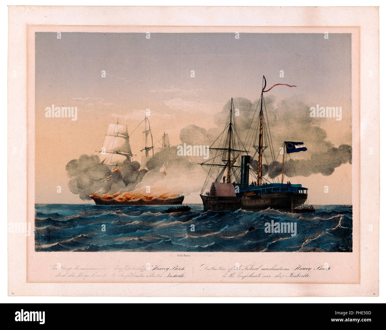 The Sloop Decatur 1800 1860s sloop hi-res stock photography and images - Alamy