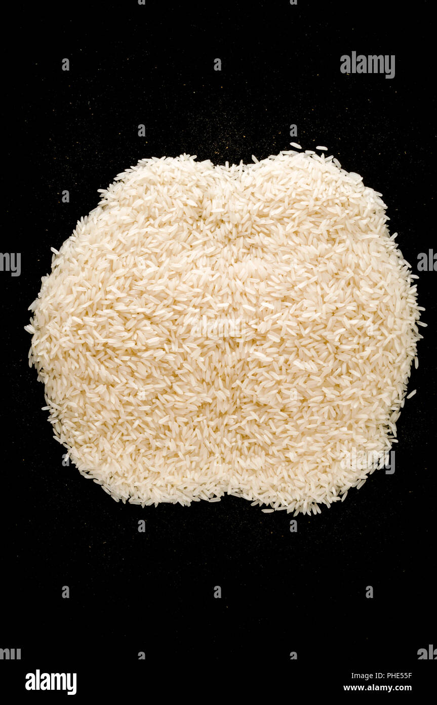 Organic brown rice texture Stock Photo - Alamy