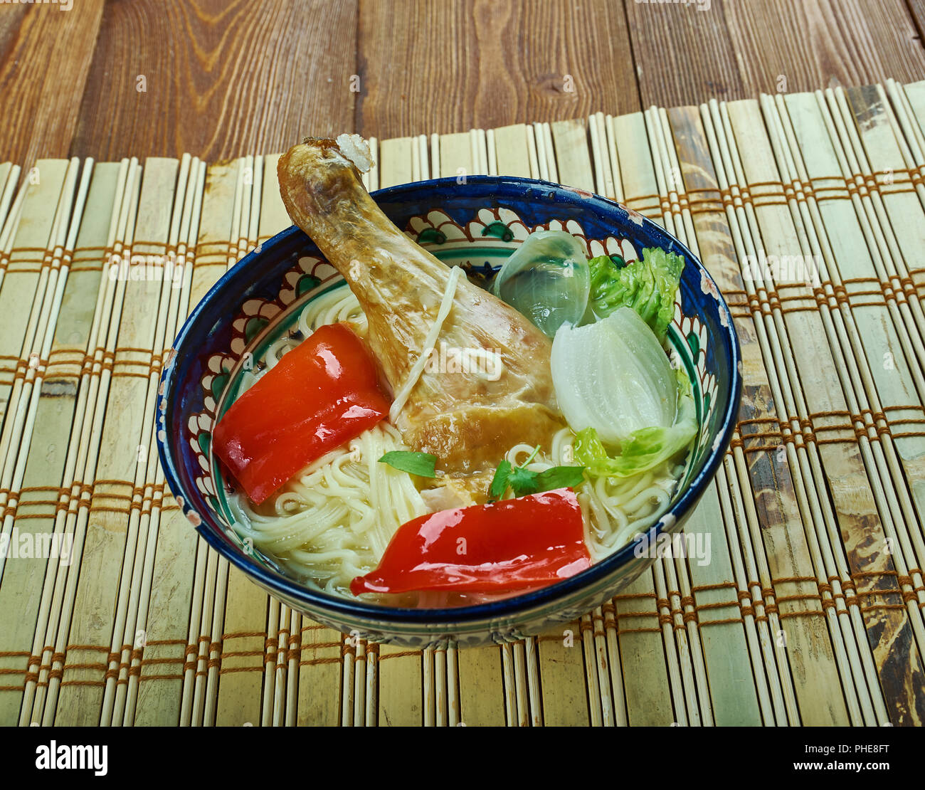 Chinese Lamian Stock Photo Alamy