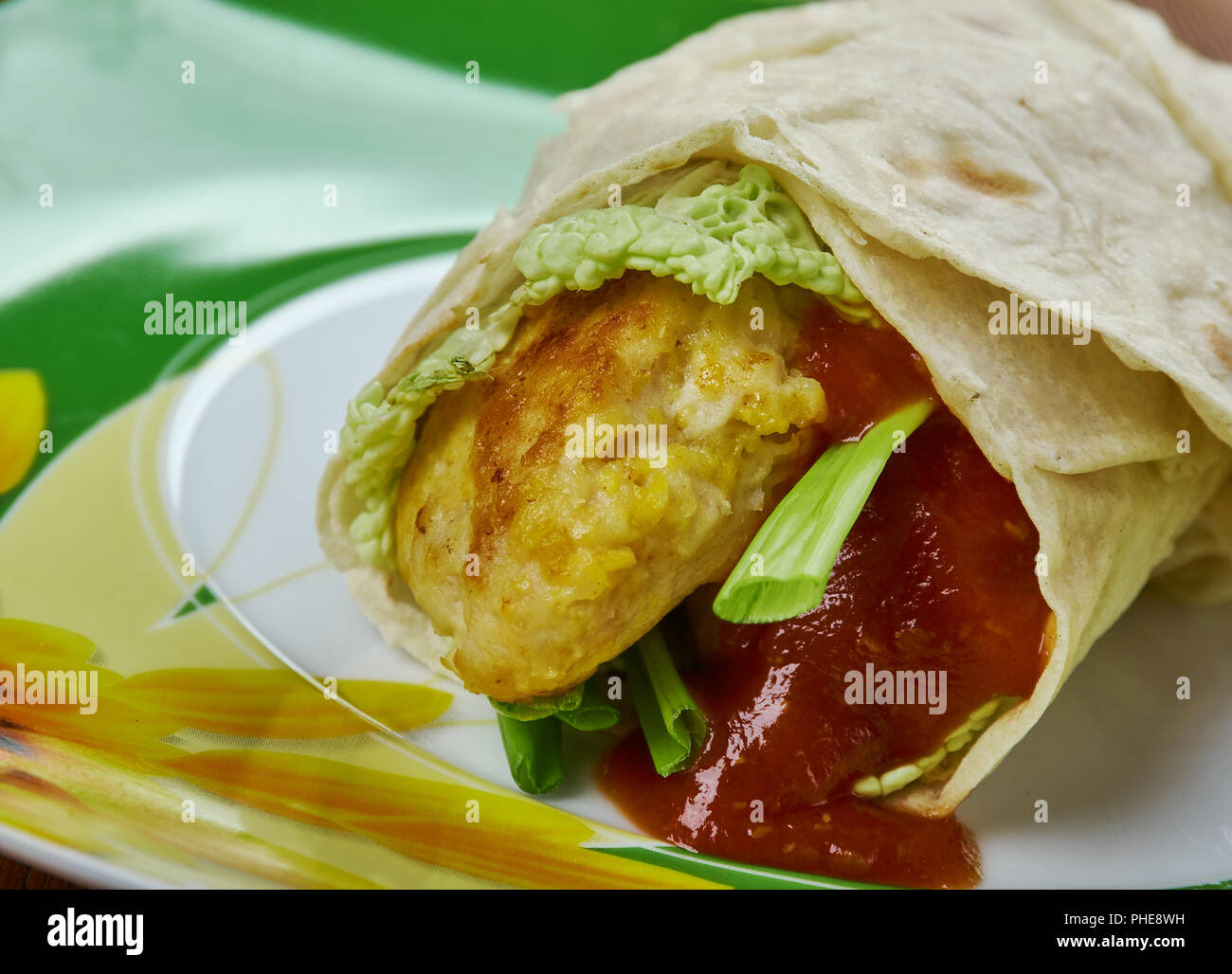 Burrito style hi-res stock photography and images - Alamy