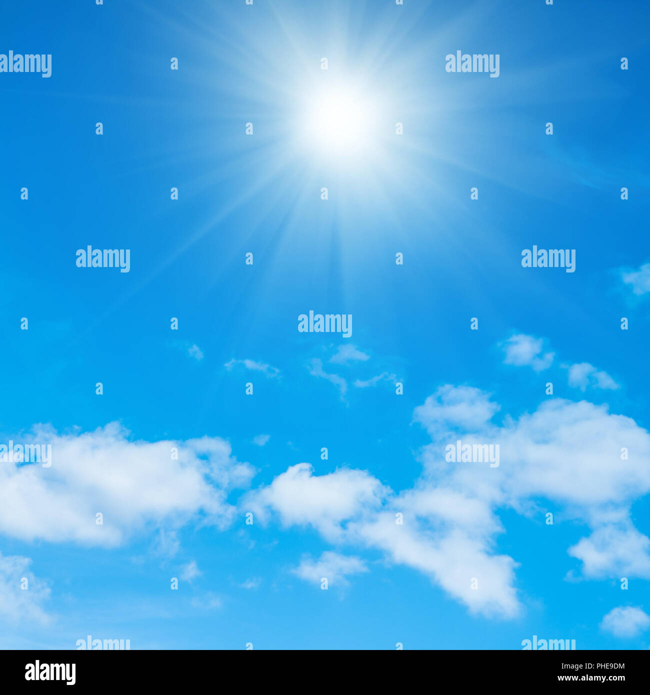 White sky with sun hi-res stock photography and images - Alamy