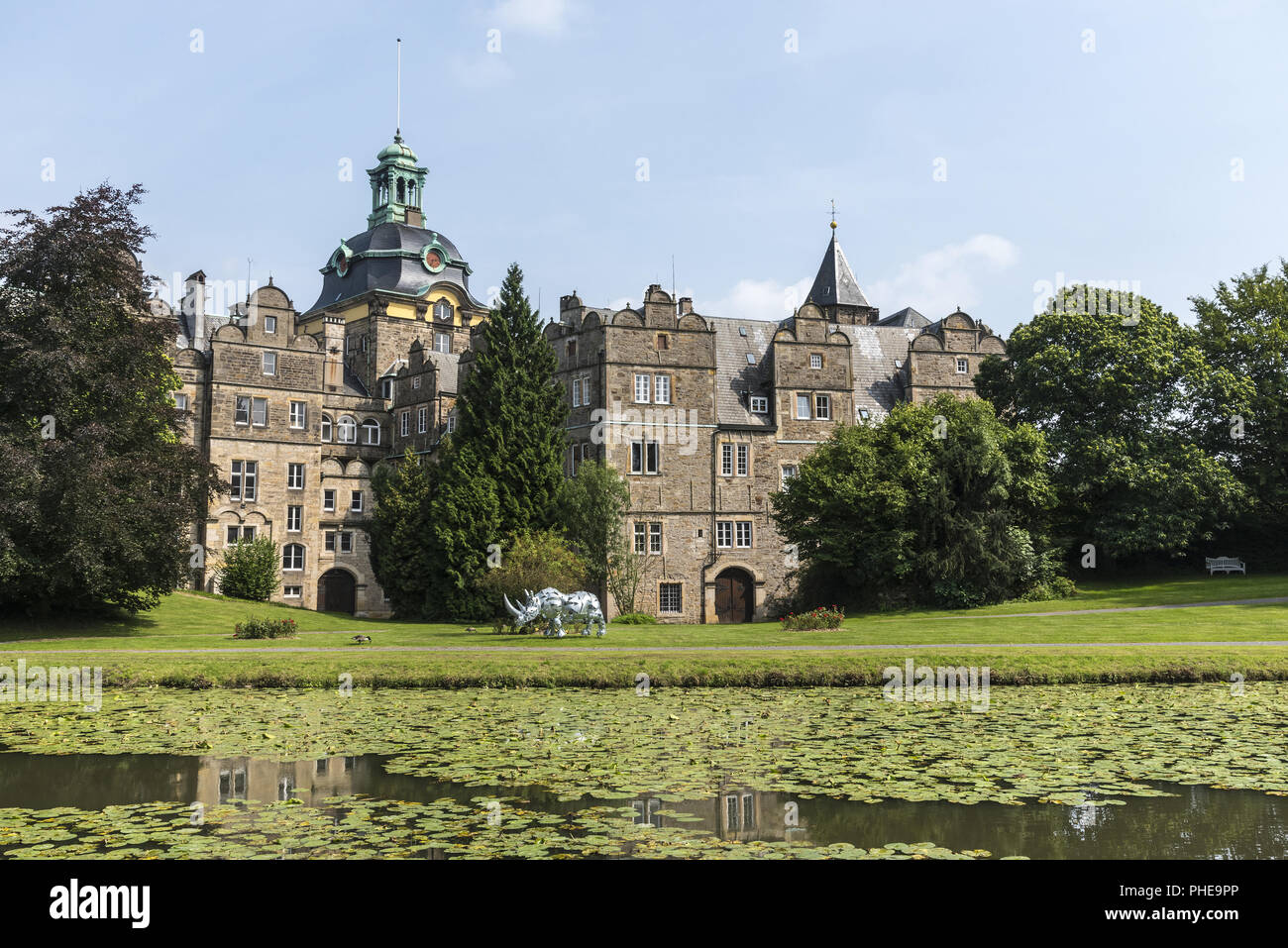 castle, Bueckeburg, Lower Saxony, Germany, Europe Stock Photo