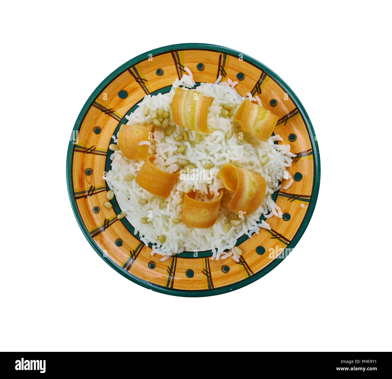 Turkish pilaf with carrots Stock Photo Alamy