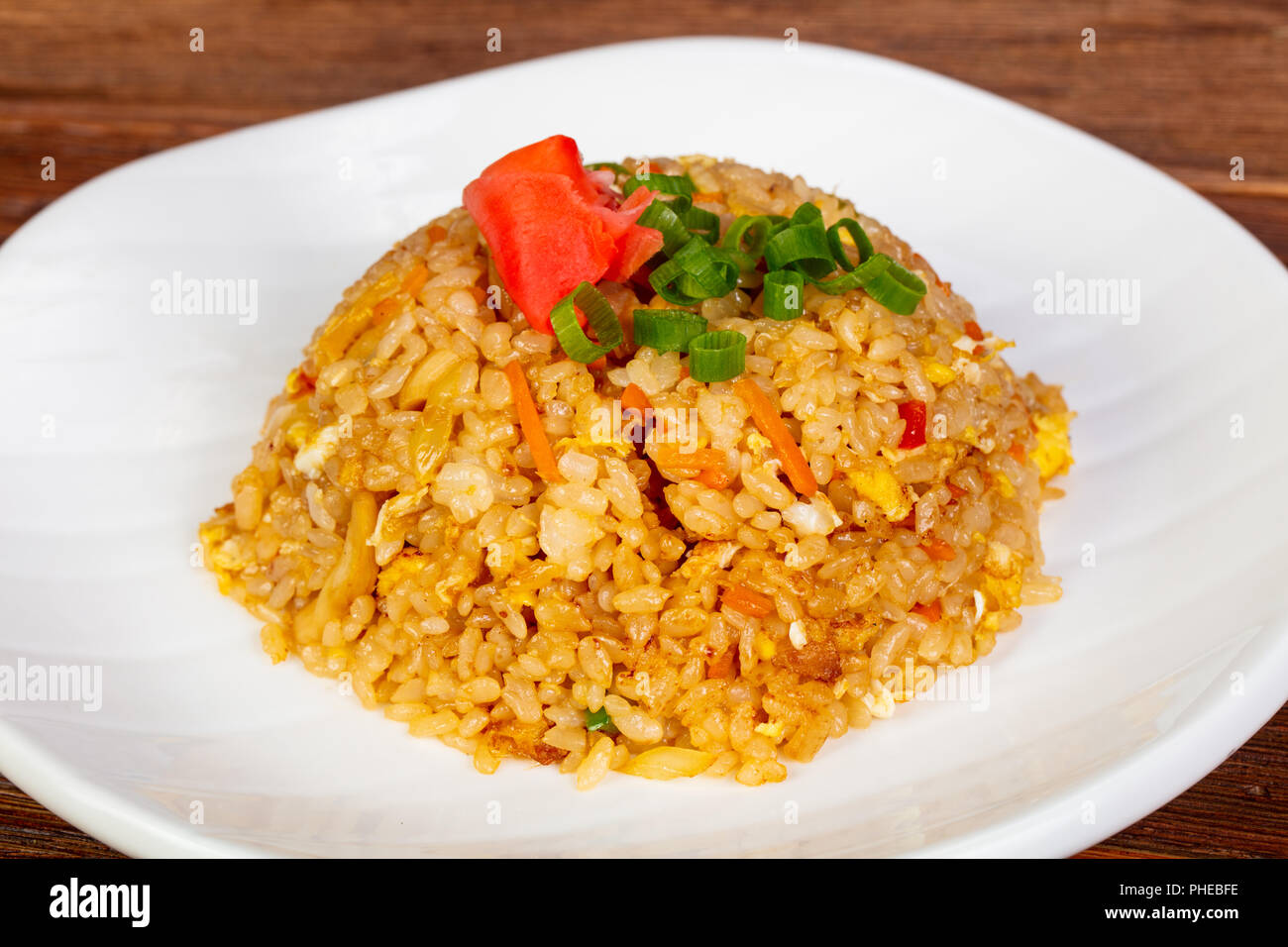 Stir fry rice with vegetables and spices Stock Photo - Alamy