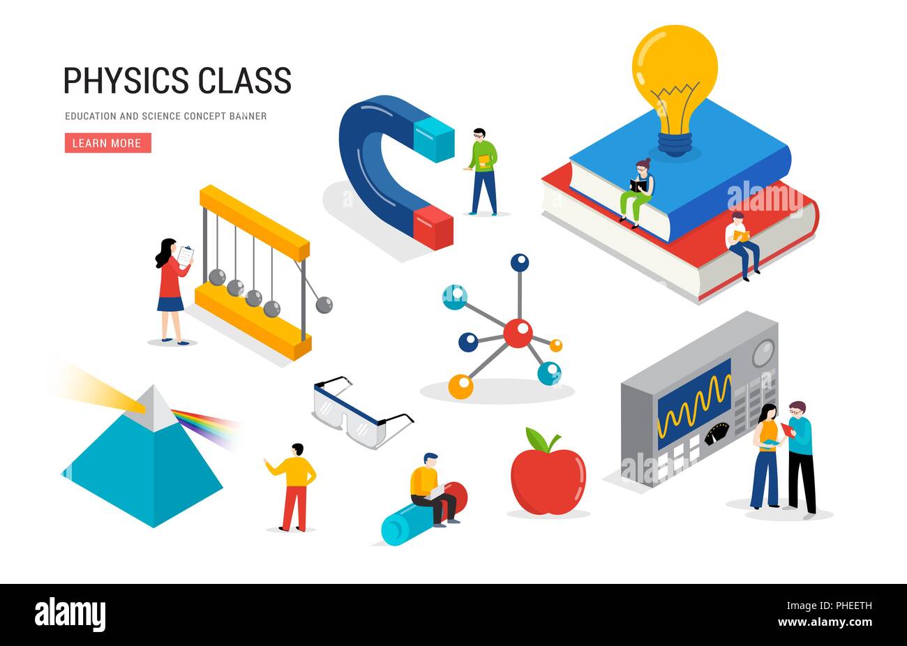 Physics Lab Stock Vector Images Alamy