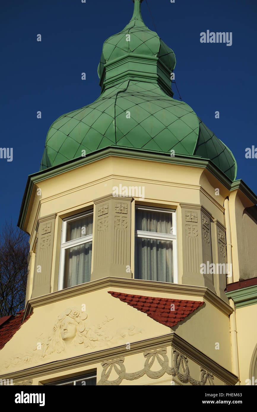 Onion dome at the house Stock Photo Alamy