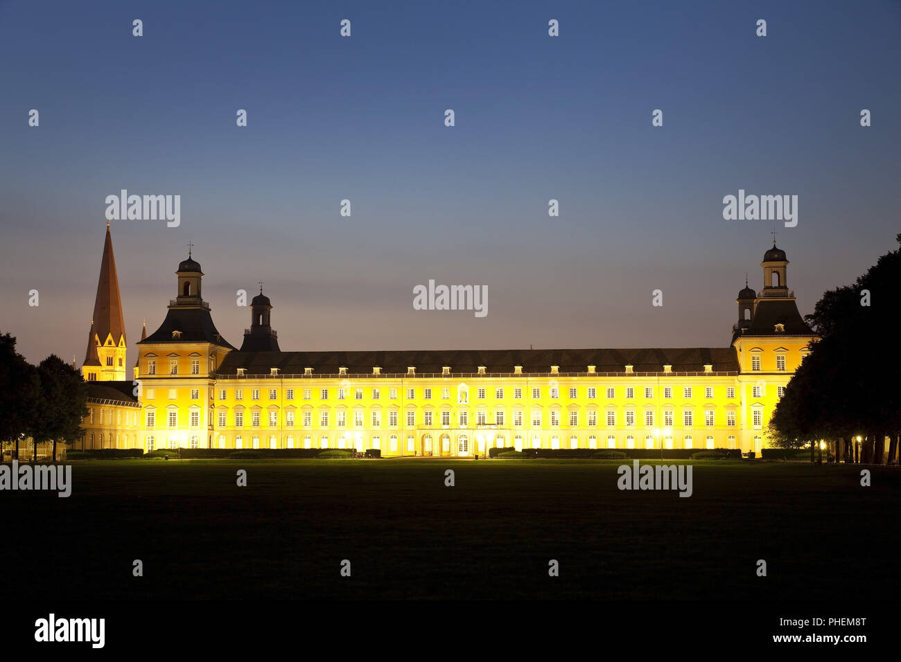 Electoral Palace, the main building of the university, Bonn, North Rhine-Westphalia, Germany, Europe Stock Photo