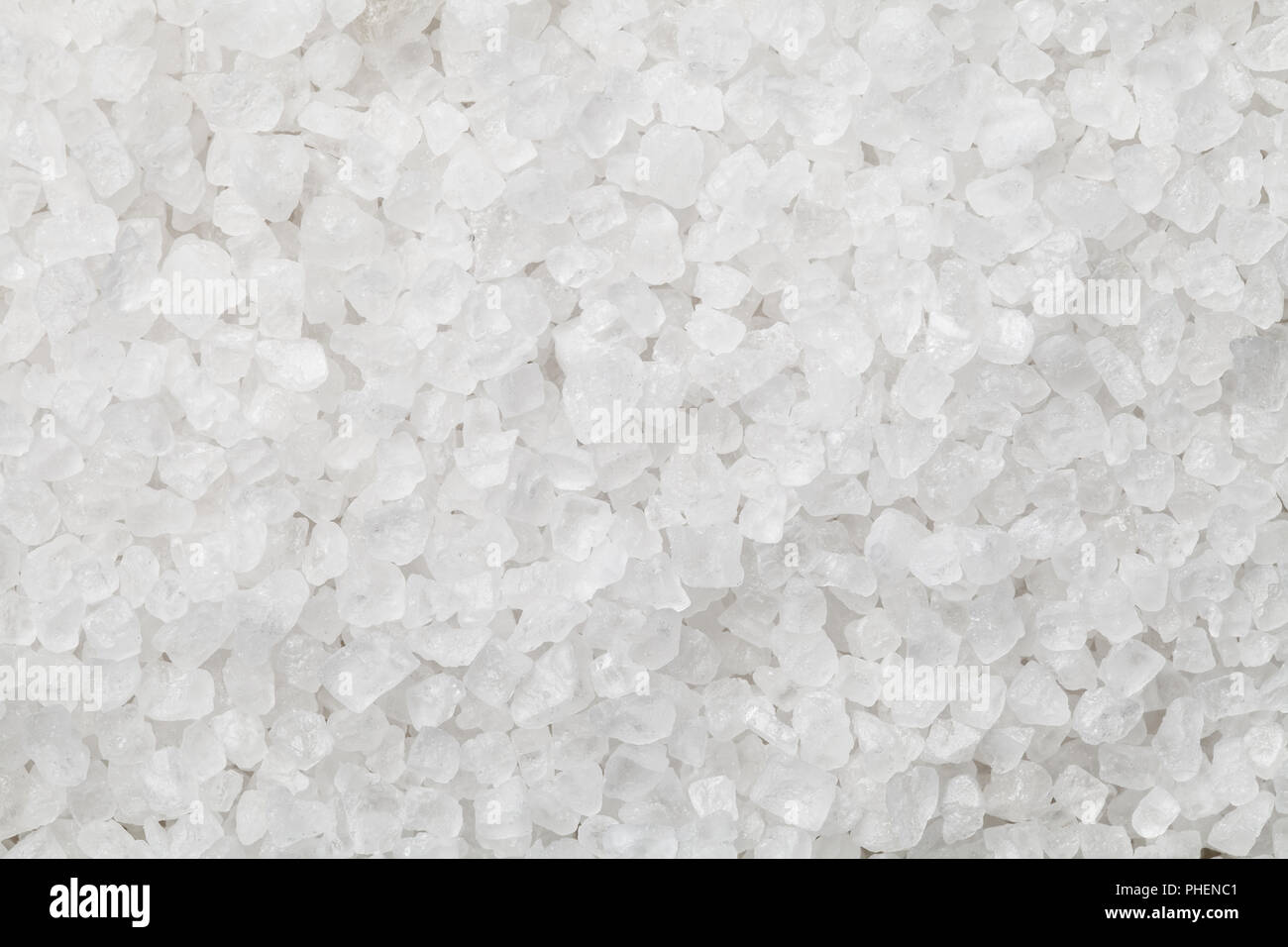 Coarse Salt Background Stock Photo