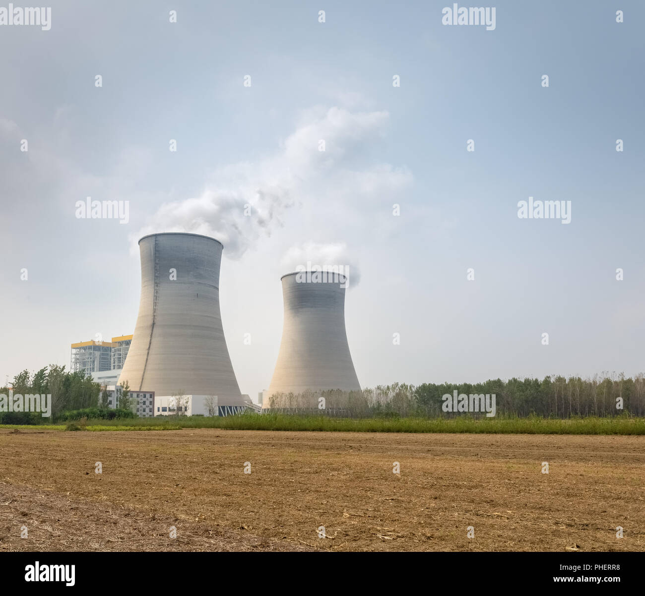 thermal power plant in shandong Stock Photo