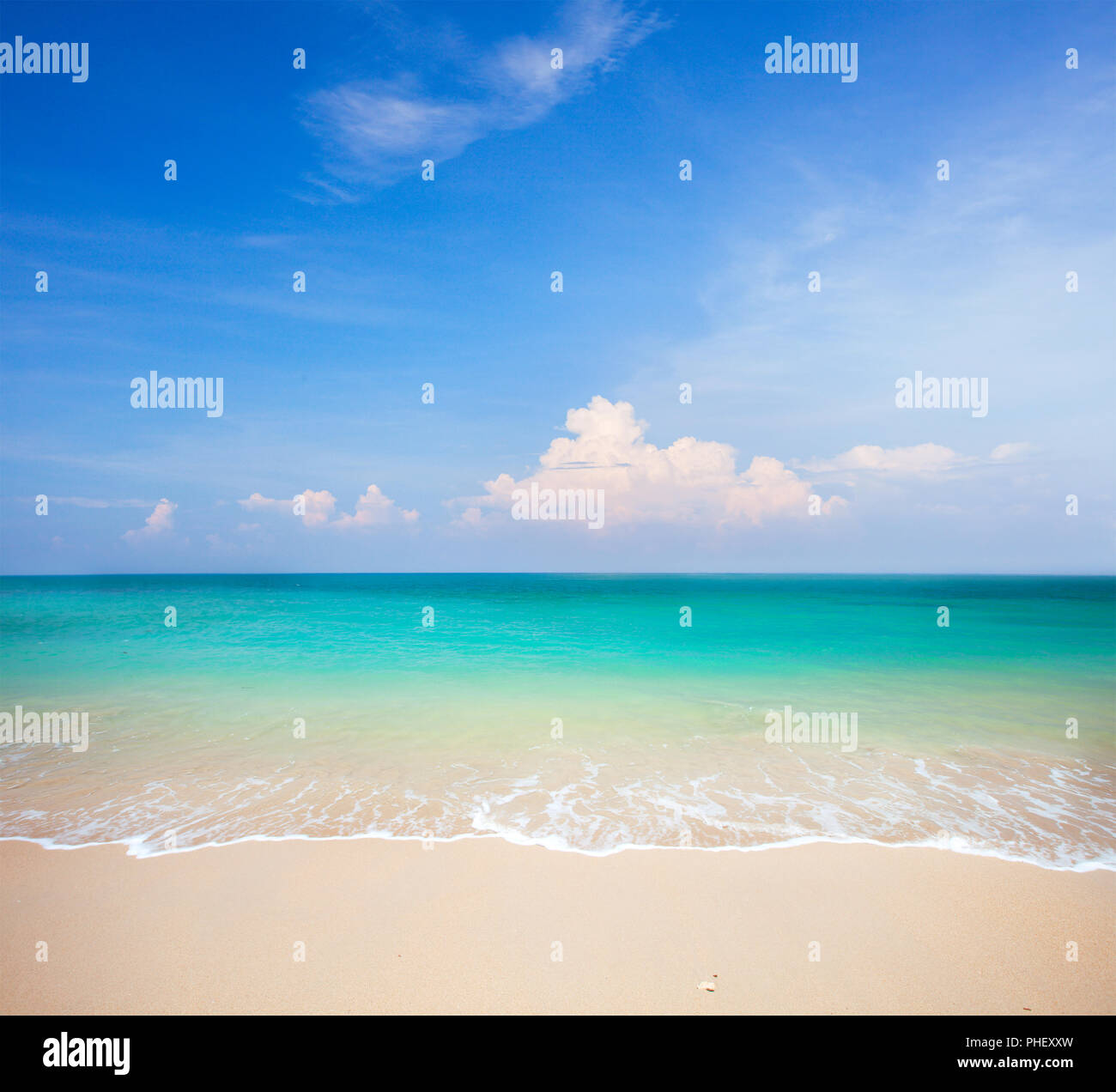 beach and beautiful tropical sea Stock Photo - Alamy
