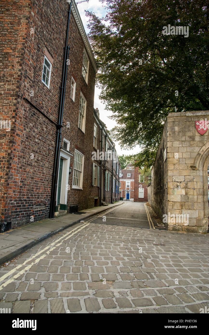 View of York street Yorkshire, England, United Kingdom Stock Photo