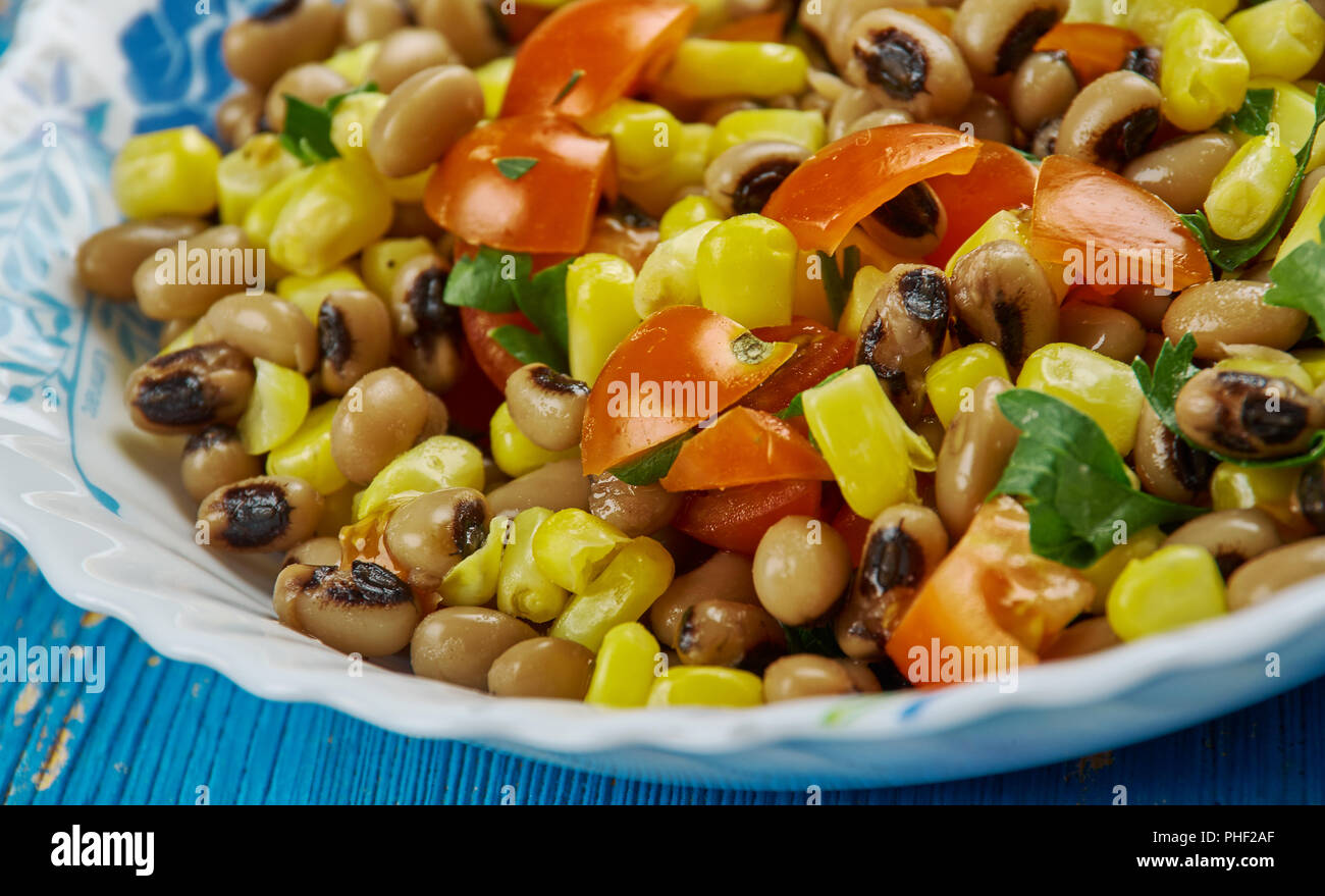Mexican BlackEyed Pea Dip Stock Photo Alamy