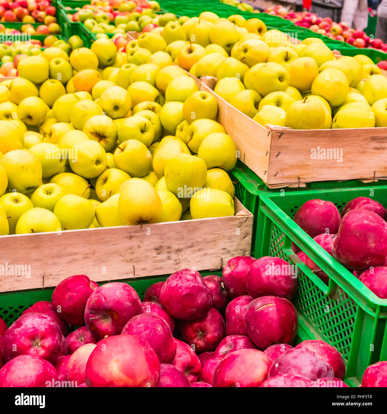 yellow apple background  Food Images ~ Creative Market