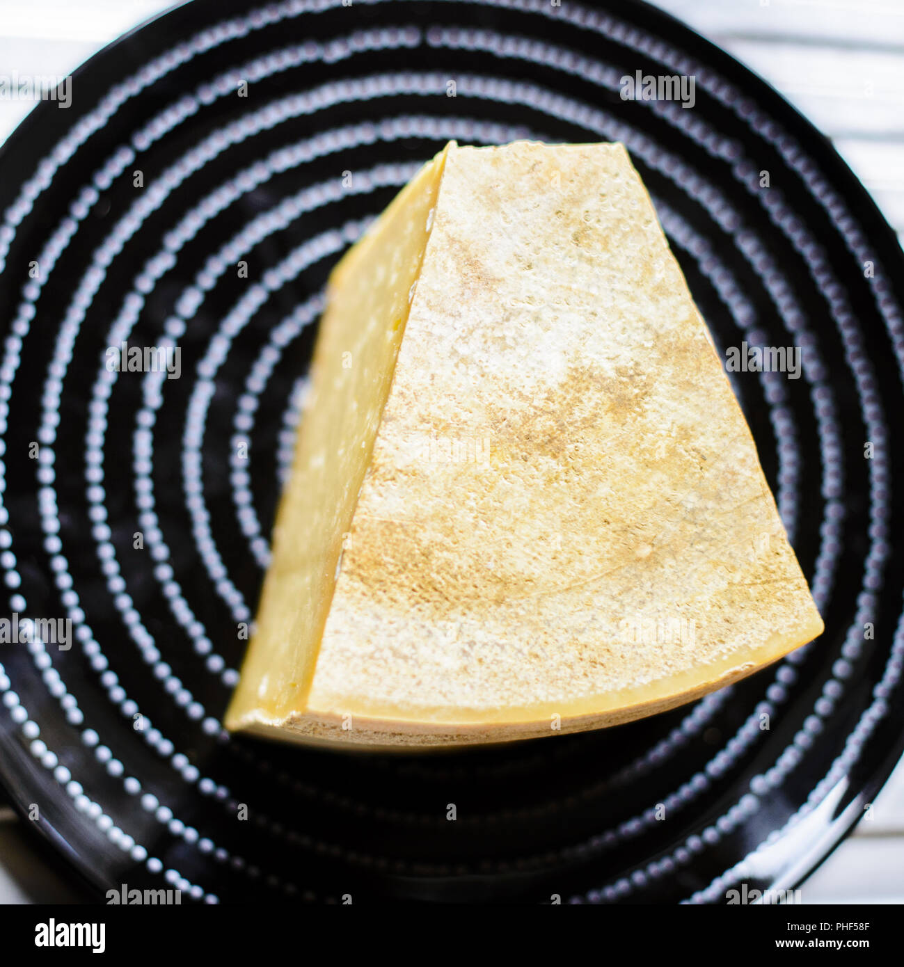 Italian non-industrial cheese Stock Photo