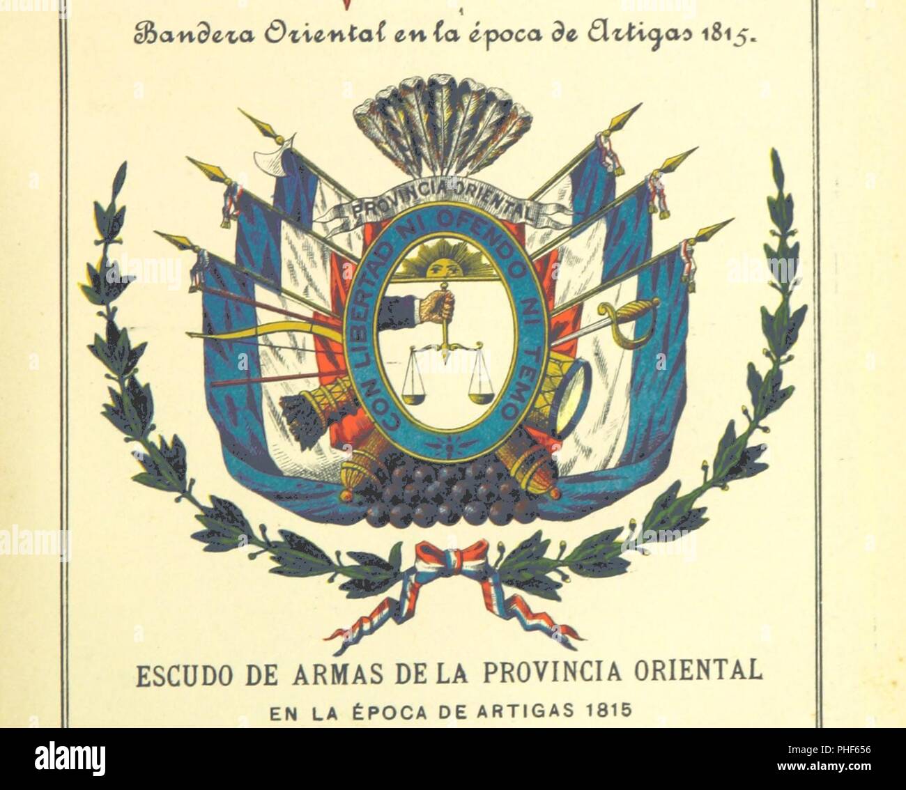 Image  from page 289 of '[Compendio de la historia de la República O. del Uruguay. Comprendiendo el descubrimiento, conquista y poblacion del Río de la Plata . Sexta edicion, revisada y aumentada, etc. (tom. 2. 0075. Stock Photo