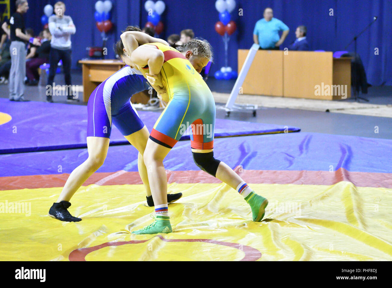 Female wrestling tournament hires stock photography and images Alamy