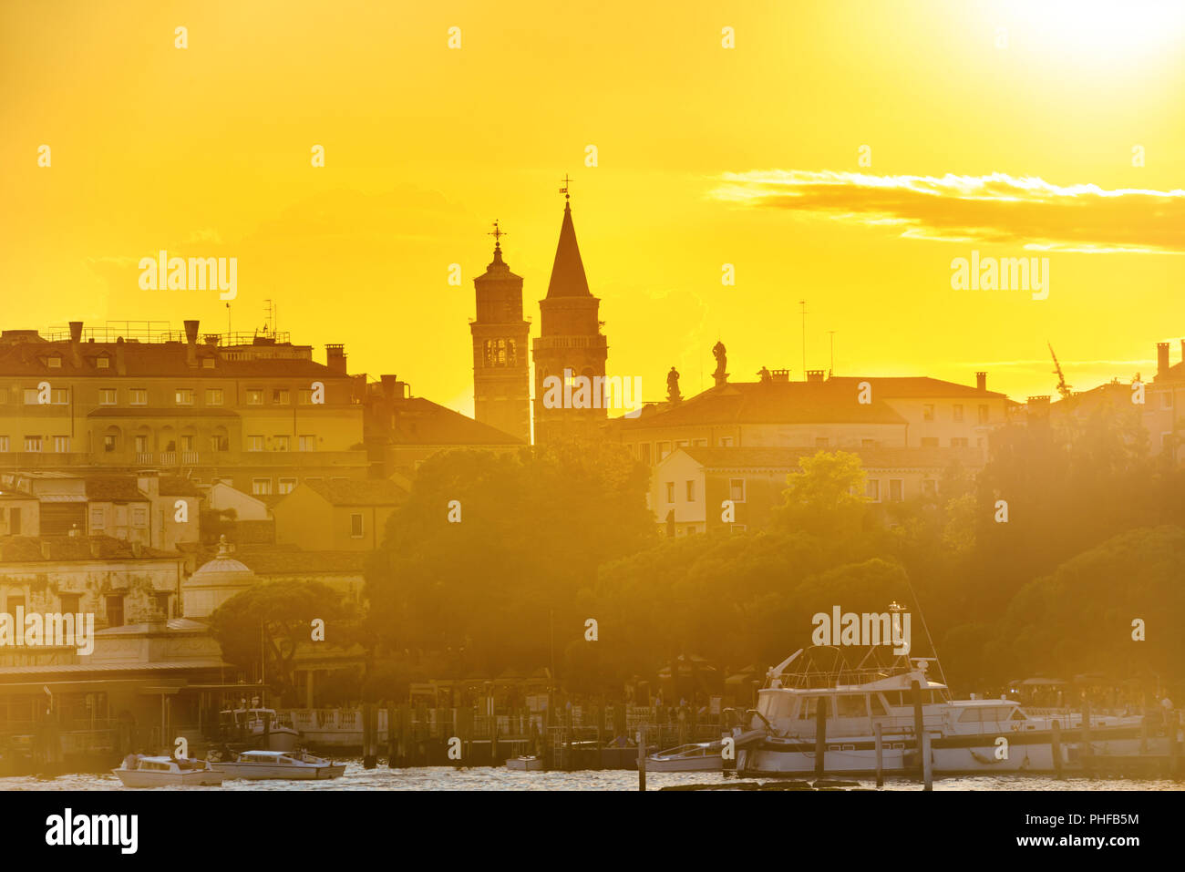 Beautiful scene in venice hi-res stock photography and images - Alamy