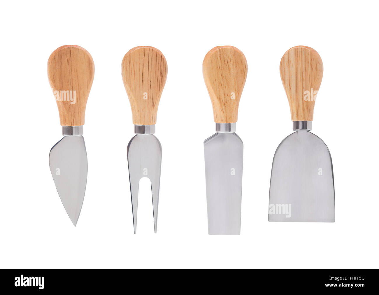 Set of cheese knives Stock Photo Alamy