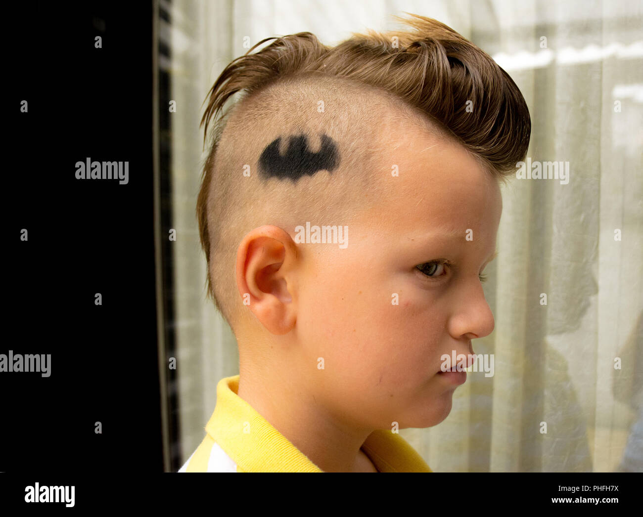 Child mohawk hairstyle Stock Photo - Alamy