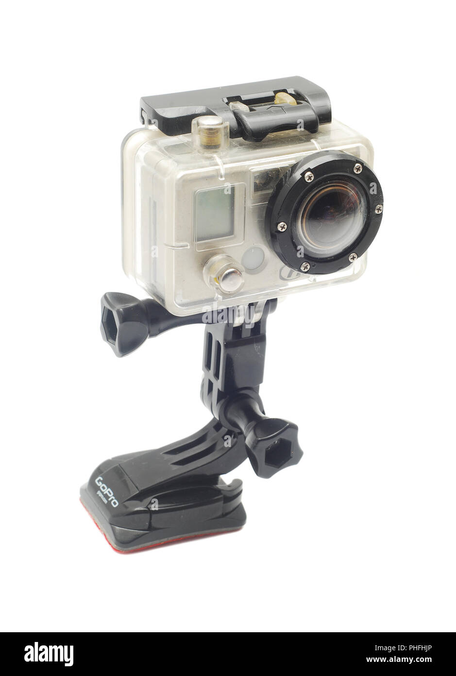 CARANSEBES, ROMANIA - OCTOBER 13, 2012: GoPro action camera isolated on  white Stock Photo - Alamy