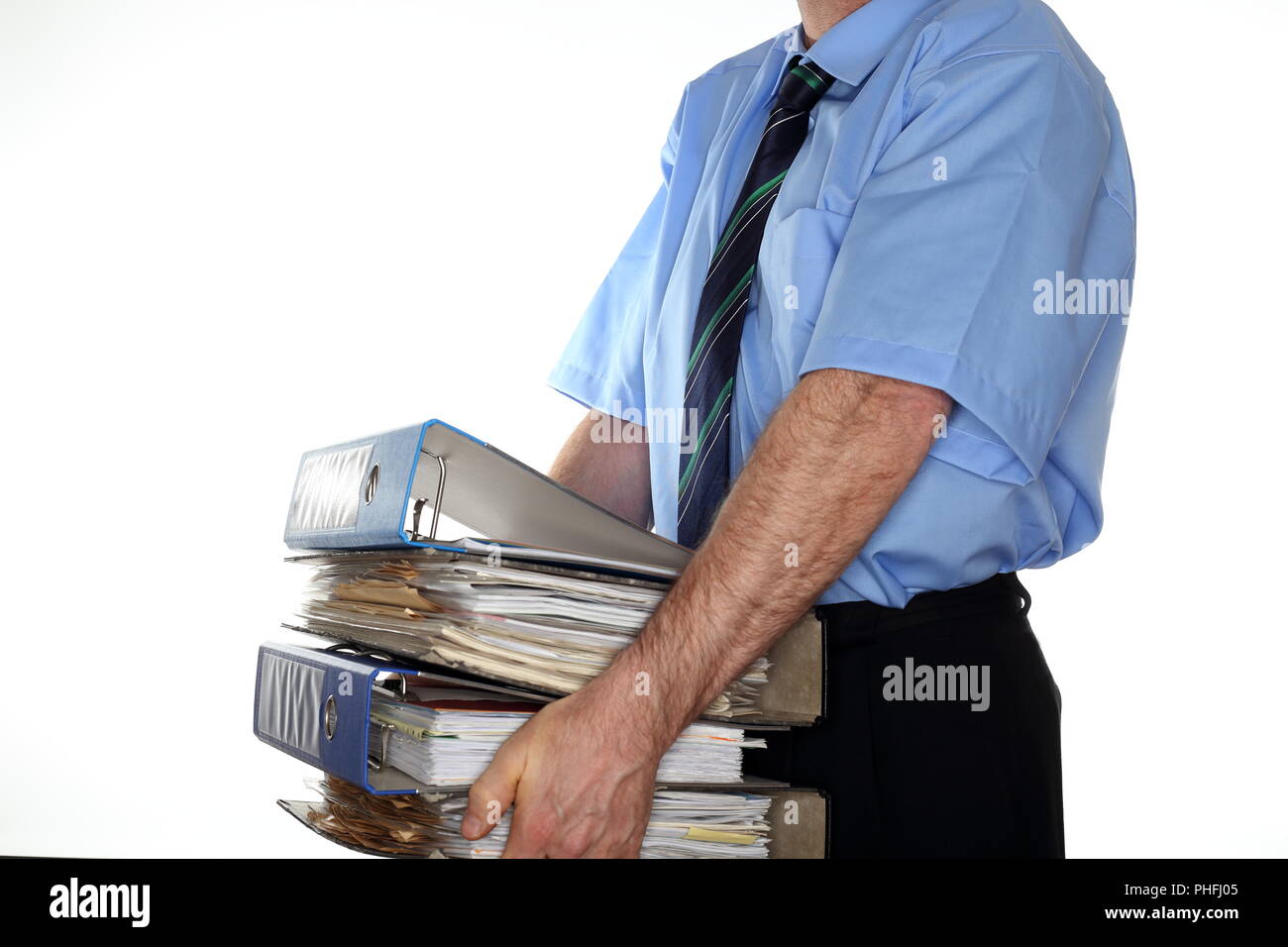 Carry documents and folders Stock Photo Alamy