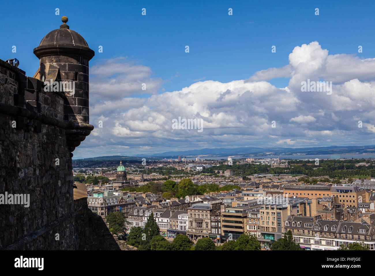 Royal Burgh, Edinburgh, Schottland Stock Photo