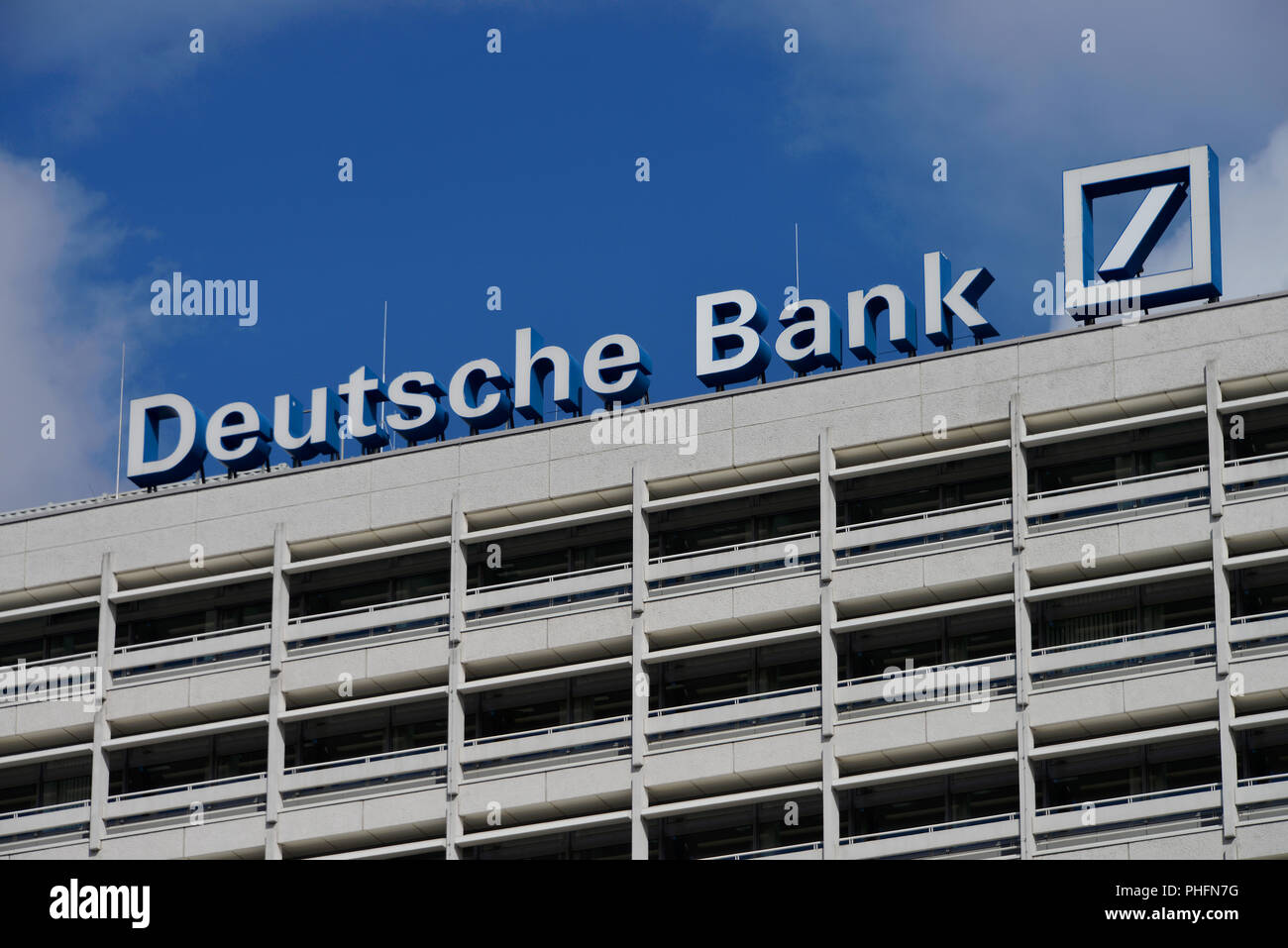 Deutsche Bank, Otto-Suhr-Allee, Charlottenburg, Berlin, Deutschland Stock Photo