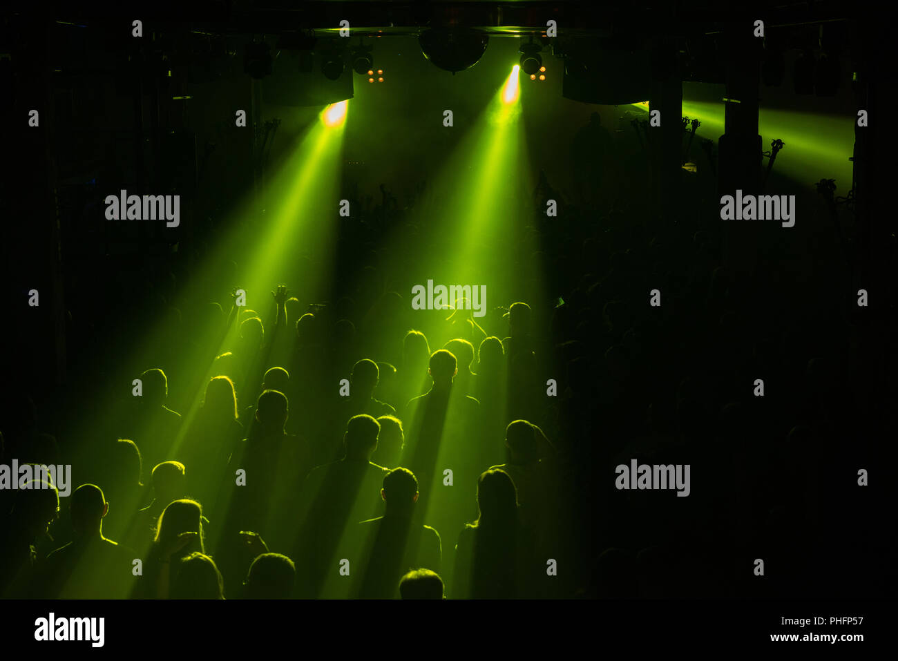 Rock concert crowd Stock Photo - Alamy