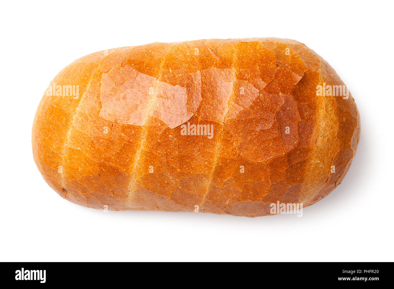 Bread Isolated on White Background Stock Photo - Alamy