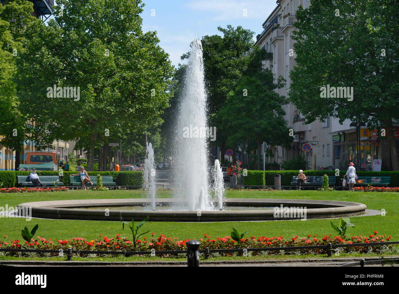 Prager Platz, Wilmersdorf, Berlin, Deutschland Stock Photo Alamy
