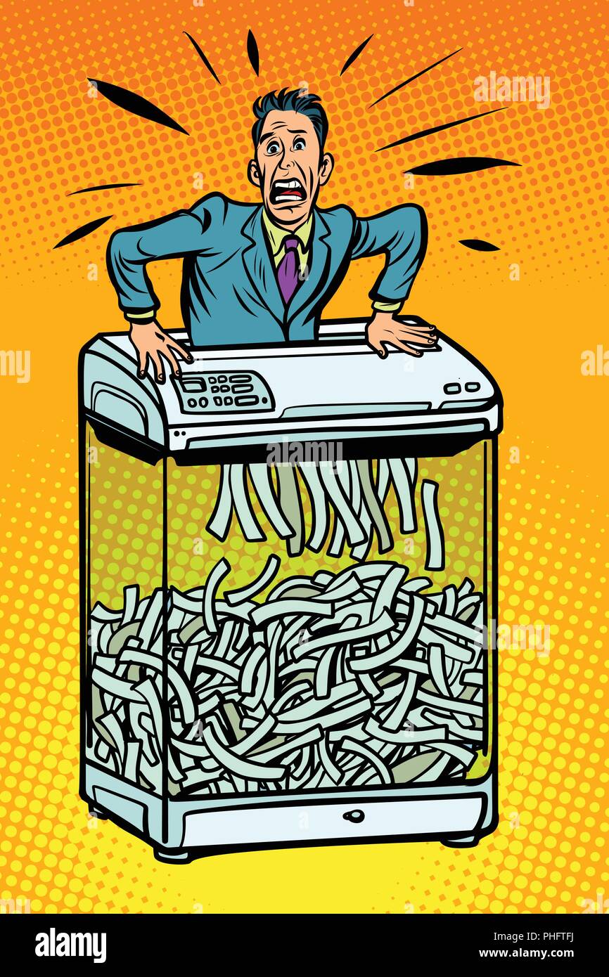 Shredder vector vectors hires stock photography and images Alamy