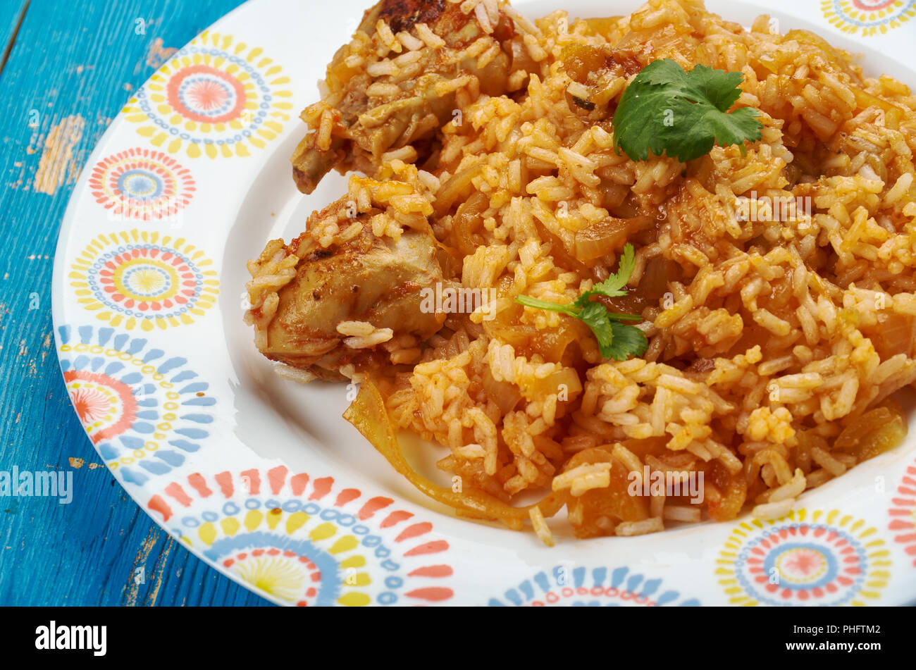 Kenyan Chicken biryani Stock Photo Alamy