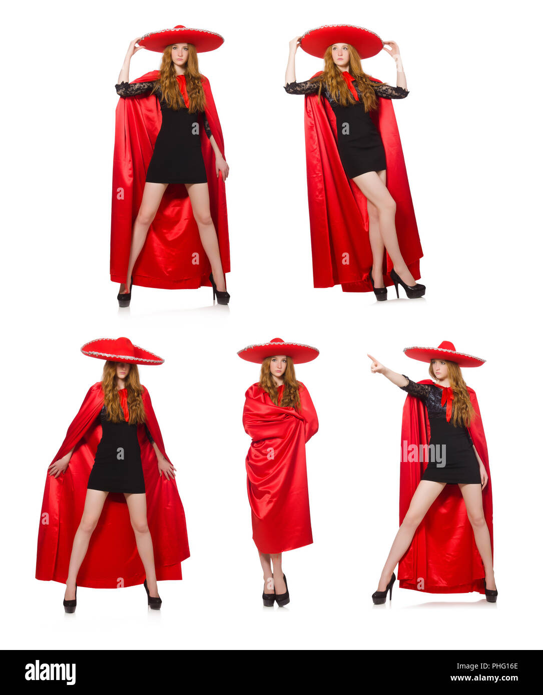 red and white mexican dress