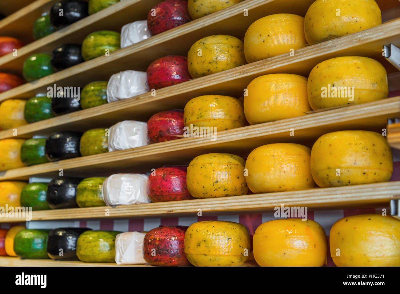 Cheese shop in Gouda Netherlands Stock Photo Alamy