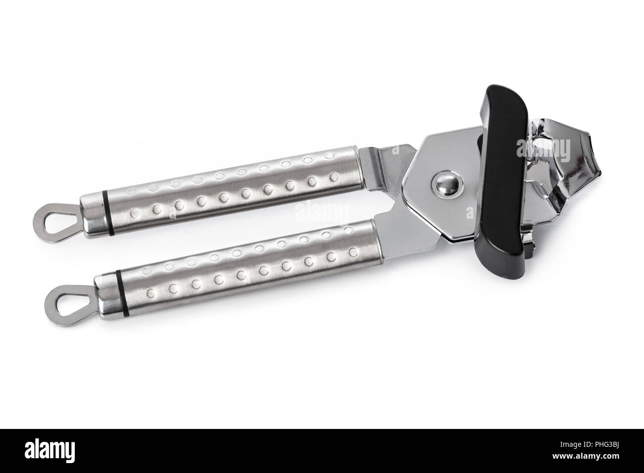 Metal can opener Stock Photo Alamy